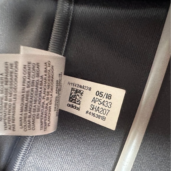 Adidas Boys Track Jackets Full Zip Bundle of 2 Small Athletic Streetwear - Picture 6 of 17